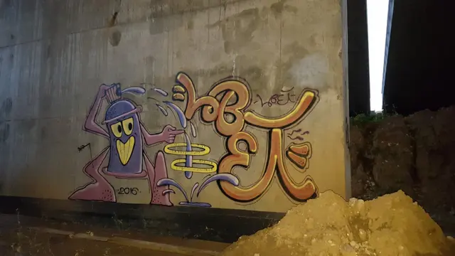 Миша Цвет, стены, 2016, 2016-2023