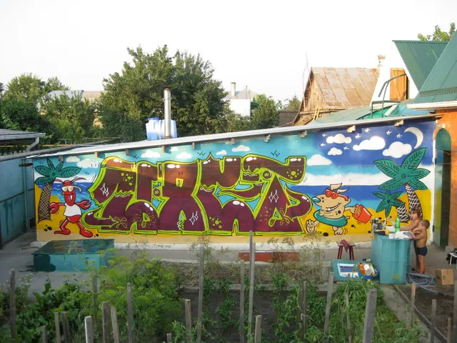 Миша Цвет, стены, 2008-2015