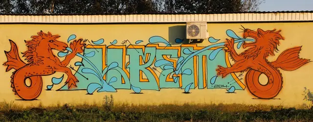 Миша Цвет, стены, 2008-2015