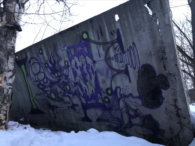 Миша Цвет, стены, 2018, 2016-2023