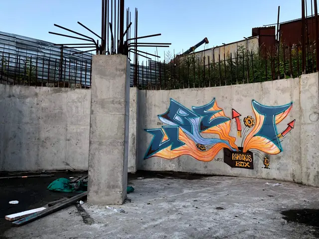 Миша Цвет, стены, 2016-2023