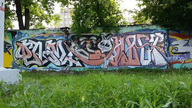 Миша Цвет, стены, 2008-2015