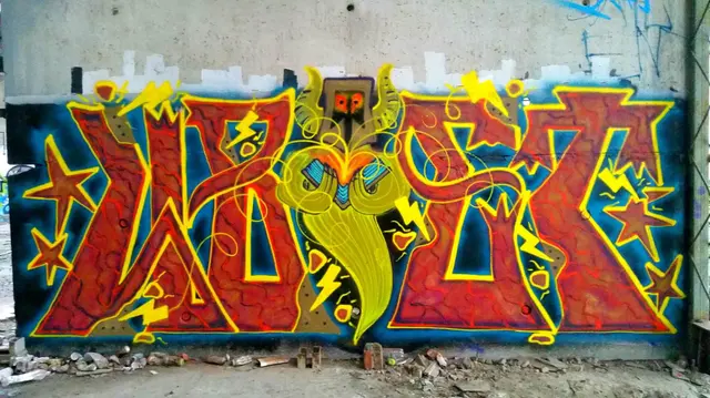 Миша Цвет, стены, 2008-2015