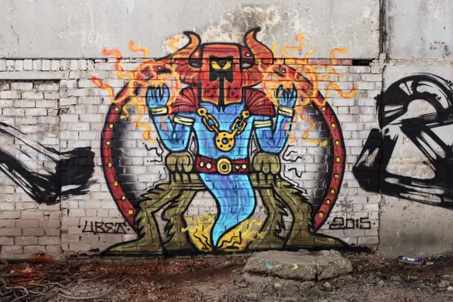 Миша Цвет, стены, 2008-2015